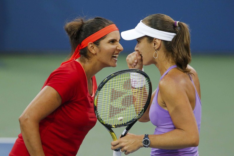 Sania Mirza and Martina Hingis Reach US Open 2015 Final Sania Mirza,Martina Hingis,Sania Mirza and Martina Hingis,US Open Finals,US Open Finals 2015,US Open 2015,tennis