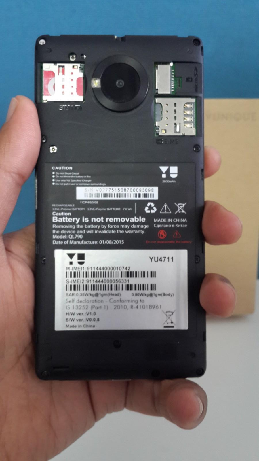 YU launched Yunique smartphone in India on Tuesday to attract the young crowd who like to tweak their phones without digging a deep hole in the pocket. Yu Yunique photos,Yu Yunique images,Yu Yunique design,Yu Yunique features,Yu Yunique release date,buy Yu Yunique