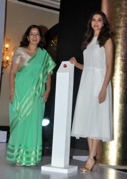 Bollywood Actress Deepika Padukone at Launch of Prepaid Wallet Mobile App Lime by Axis Bank.