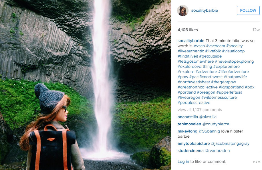 A viral Instagram account has taken the Internet by storm and hard-bend on exposing the fake plastic lives that we are living, especially on social media. Hipster barbie,barbie,hipster,Instagram,Plastic doll,Instagram pictures,viral on instagram,Instagram barbie,hipster barbie instagram,Socality Barbie,socalitybarbie,#liveauthentic