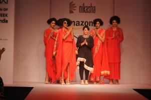 Amazon India Fashion Week 2015,fashion designers,fashion show,ramp walk,photos