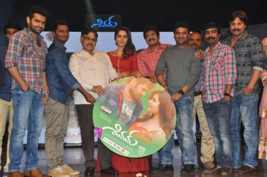 Telugu Movie Shivam Audio Launch Pictures.