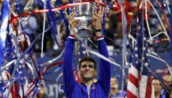 Novak Djokovic defeats Roger Federer,Novak Djokovic,Roger Federer,US Open 2015,US Open 2015 final,grand slam,US Open