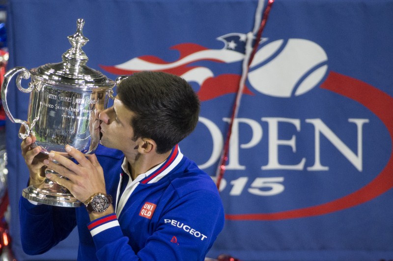 Novak Djokovic vanquished long-time rival Roger Federer to win the U.S. Open on Sunday and put an exclamation point on one of the greatest grand slam seasons of all-time. Novak Djokovic defeats Roger Federer,Novak Djokovic,Roger Federer,US Open 2015,US Open 2015 final,grand slam,US Open