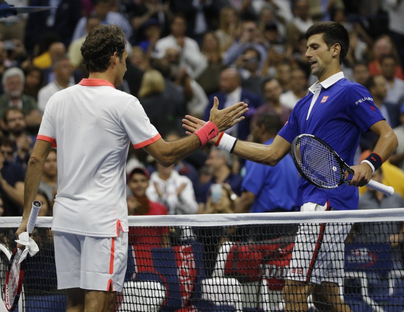 Novak Djokovic vanquished long-time rival Roger Federer to win the U.S. Open on Sunday and put an exclamation point on one of the greatest grand slam seasons of all-time. Novak Djokovic defeats Roger Federer,Novak Djokovic,Roger Federer,US Open 2015,US Open 2015 final,grand slam,US Open