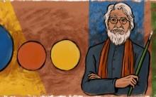 Google doodle has commemorated the centenary birthday of Indian painter Maqbool Fida Husain on Thursday, 17 September 2015.