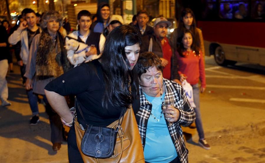 An 8.3 magnitude earthquake hit off the coast of Chile on Thursday. Chile earthquake,8.3 magnitude