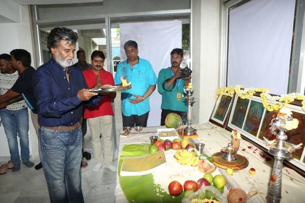 Superstar Rajinikanth's Kabali Movie Launch Kabali,Superstar Rajinikanth's Kabali Movie Launch,Kabali Movie Launch,Superstar Rajinikanth,Rajinikanth,Kabali Movie pooja,kabali