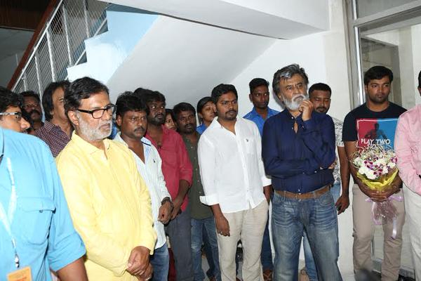 Superstar Rajinikanth's Kabali Movie Launch Kabali,Superstar Rajinikanth's Kabali Movie Launch,Kabali Movie Launch,Superstar Rajinikanth,Rajinikanth,Kabali Movie pooja,kabali