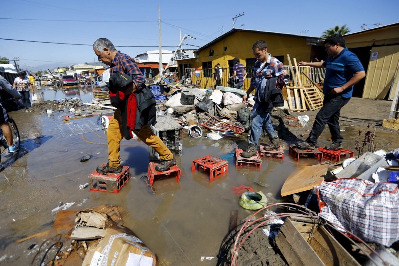 A magnitude 8.3 earthquake in central Chile killed 11 people and slammed powerful waves into coastal towns, forcing more than a million people from their homes. Chile Rocked by Earthquake,Earthquake,Chile Earthquake,Earthquake in Chile,8.3 earthquake,8.3 magnitude earthquake