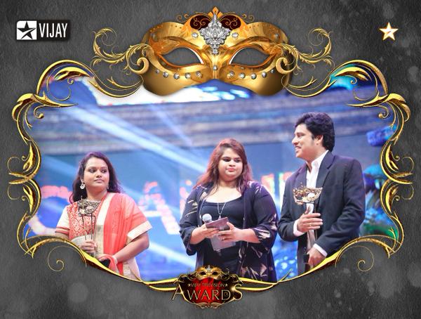 The second edition of Vijay Television Awards will be held on September 19 at Nehru Indoor Stadium in Chennai. The award function will be hosted by the witty anchors Jegan, Ma Ka Pa Anand, Priya and Kavin. Vijay Television Award 2015,Vijay Television Award,VTA,VTA 2015,Vijay Television,Vijay tv,Vijay tv awards,Vijay tv awards 2015