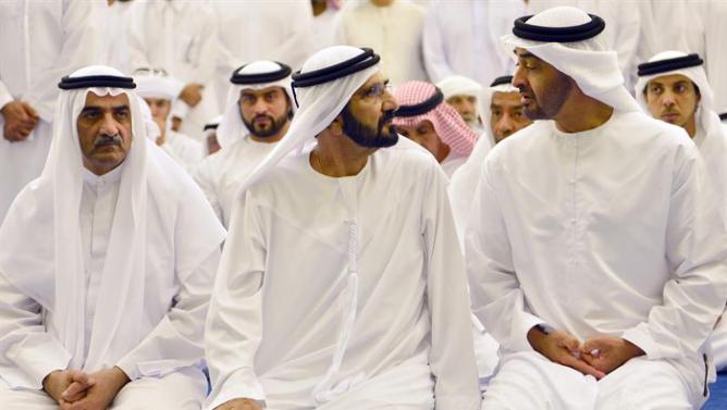 Funeral prayers for Sheikh Rashid bin Mohammad held earlier at Zabeel Mosque in Dubai. Sheikh Rashid,Sheikh Rashid bin Mohammad,Zabeel Mosque,dubai prince,Dubai ruler son Sheikh Rashid