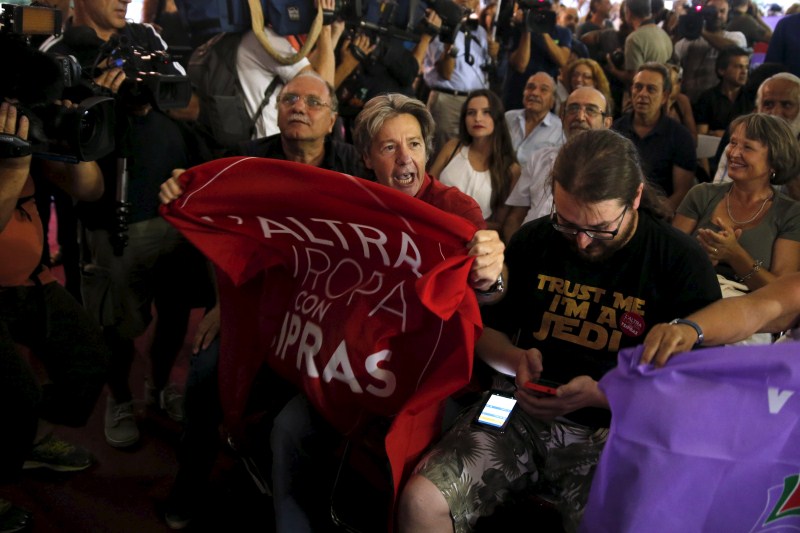 Greek leftist Alexis Tsipras stormed back into office with an unexpectedly decisive election victory on Sunday, claiming a clear mandate to steer Greece's battered economy to recovery. Tsipras,Tsipras Wins Greek Election,Greek Election,Alexis Tsipras,election victory