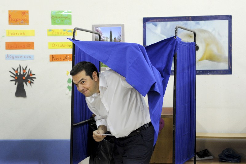 Greek leftist Alexis Tsipras stormed back into office with an unexpectedly decisive election victory on Sunday, claiming a clear mandate to steer Greece's battered economy to recovery. Tsipras,Tsipras Wins Greek Election,Greek Election,Alexis Tsipras,election victory