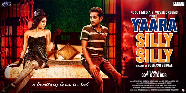 Yaara Silly Silly is an upcoming bollywood movie directed by Subhash Sehgal. The first look poster of the film was released online on 22 September. Yaara Silly Silly,Yaara Silly Silly first look,Yaara Silly Silly first look poster,Yaara Silly Silly poster,bollywood movie Yaara Silly Silly,Subhash Sehgal,Parambrata Chatterjee,Paoli Dam