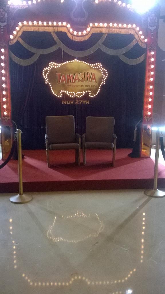 Ranbir Kapoor and Deepika Padukone have launched the trailer of their upcoming movie Tamasha at a grand function held in Mumbai on 22 September. Tamasha Trailer Launch,Tamasha Trailer,Tamasha,bollywood movie Tamasha,Ranbir Kapoor,Deepika Padukone,Ranbir Kapoor and Deepika Padukone,Tamasha audio launch,Tamasha audio