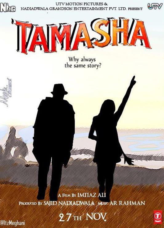 Tamasha is an upcoming Indian romantic drama film directed by Imtiaz Ali and produced by Sajid Nadiadwala. Tamashaa First Look,Tamashaa First Look Poster,Tamashaa Poster,Tamashaa,Ranbir Kapoor,Deepika Padukone,Ranbir Kapoor and Deepika Padukone,Tamashaa movie stills,Tamashaa movie pics,Tamashaa movie images,Tamashaa movie photos,Tamashaa movie pictures,Tamasha