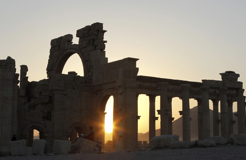 Palmyra is an ancient Semitic city in present Homs Governorate, Syria. Archaeological finds date back to the Neolithic and it was first documented in the early second millennium BC as a caravan stop for travellers crossing the Syrian Desert. Palmyra,The Historic City of Palmyra,Syria,Syrian Desert,Tourist Place,Tourist Place around world,Tourist Place pics,Tourist Place images,Tourist Place photos,Tourist Place stills