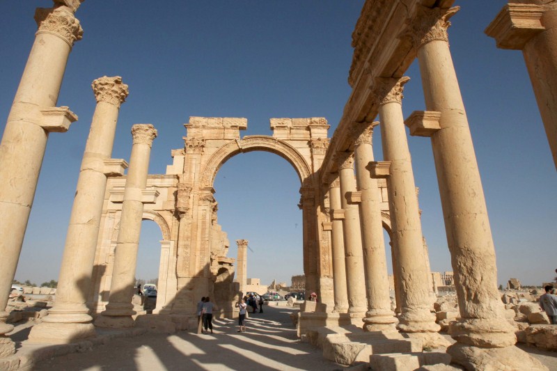 Palmyra is an ancient Semitic city in present Homs Governorate, Syria. Archaeological finds date back to the Neolithic and it was first documented in the early second millennium BC as a caravan stop for travellers crossing the Syrian Desert. Palmyra,The Historic City of Palmyra,Syria,Syrian Desert,Tourist Place,Tourist Place around world,Tourist Place pics,Tourist Place images,Tourist Place photos,Tourist Place stills