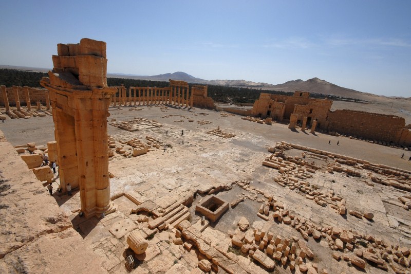 Palmyra is an ancient Semitic city in present Homs Governorate, Syria. Archaeological finds date back to the Neolithic and it was first documented in the early second millennium BC as a caravan stop for travellers crossing the Syrian Desert. Palmyra,The Historic City of Palmyra,Syria,Syrian Desert,Tourist Place,Tourist Place around world,Tourist Place pics,Tourist Place images,Tourist Place photos,Tourist Place stills