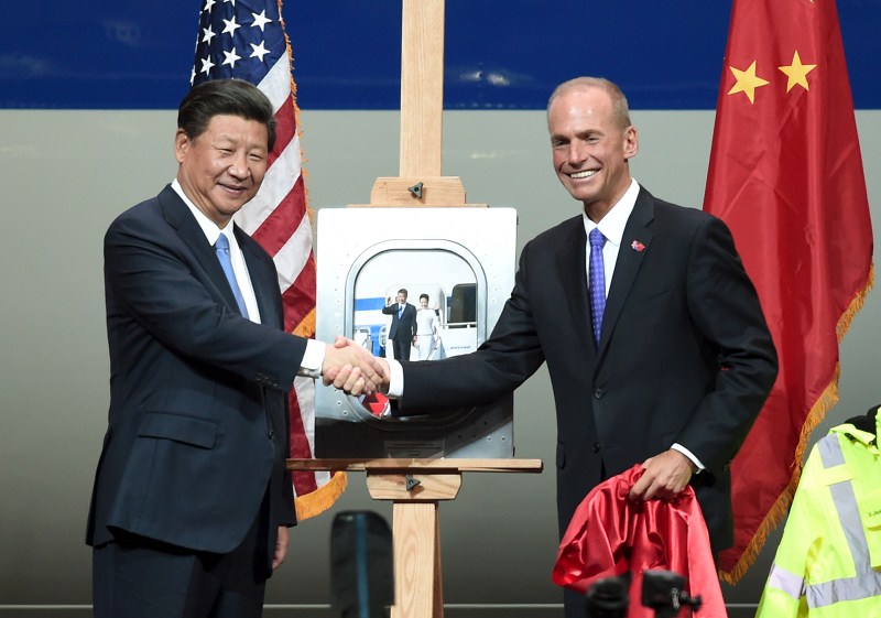 Chinese President Xi Jinping, on a week-long visit to the United States, sought to reassure business and government officials over a long list of irritants, from economic reform to cyber attacks, human rights and commercial theft. China's President Xi Jinping,President Xi Jinping,President Xi Jinping in US,Dennis Muilenburg,Facebook Chief Executive Mark Zuckerberg,Mark Zuckerberg
