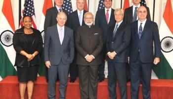 Narendra Modi,modi,Narendra Modi in New York,Modi in New York,modi with American CEOs,American CEOs,modi in USa