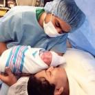 Pakistani actress Veena Malik has given birth to a baby girl on Wednesday in Virginia Hospital in Arlington, USA. Her husband Asad Bashir has revealed his daughter's photos and name - Amal Asad Khan on his Twitter page.