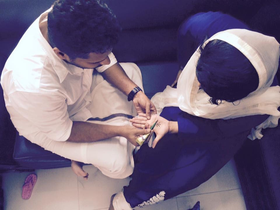Celebrity couple Rima Kallingal and Aashiq Abu celebrated Eid al-Adha together at their home. Aashiq Abu,rima kallingal,rima kallingal eid,eid 2015,eid celebrations,rima kallingal aashiq abu