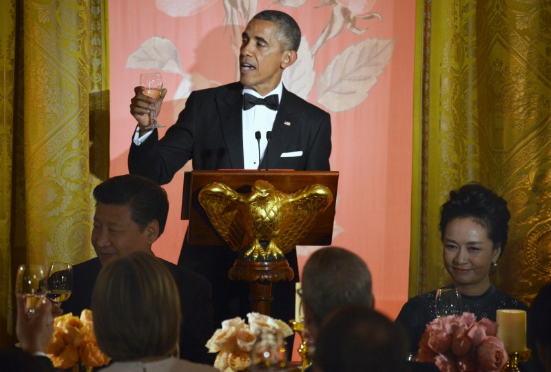President Barack Obama's lavish state dinner for Chinese President Xi Jinping was supposed to be the social release after a long day of business. Obama,barack Obama,China's President Xi Jinping,Xi Jinping,Obama hosts Lavish State dinner for China's President Xi Jinping,Obama hosts dinner for China's President Xi Jinping