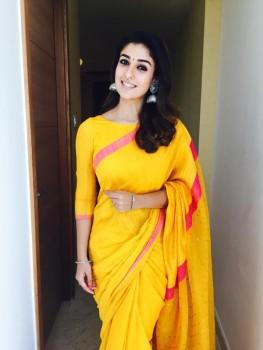 South Indian actress Nayanthara inaugurates the new Kalyan Silks Showroom on 26 September 2015 at 11.00 AM in Salem.