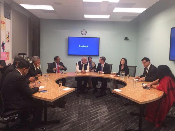 PM Modi arrives at Facebook HQ to address Townhall Q&A with Mark Zuckerberg in Menlo Park, California Narendra Modi,Prime Minister Narendra Modi at Facebook headquarters,Narendra Modi at Facebook headquarters,Facebook headquarters,Mark Zuckerberg