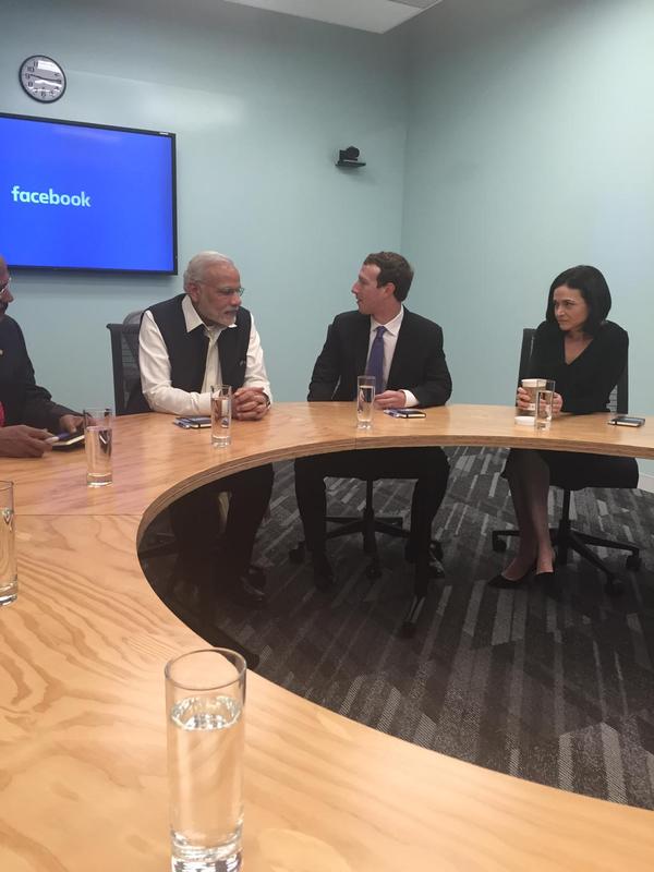 PM Modi arrives at Facebook HQ to address Townhall Q&A with Mark Zuckerberg in Menlo Park, California Narendra Modi,Prime Minister Narendra Modi at Facebook headquarters,Narendra Modi at Facebook headquarters,Facebook headquarters,Mark Zuckerberg