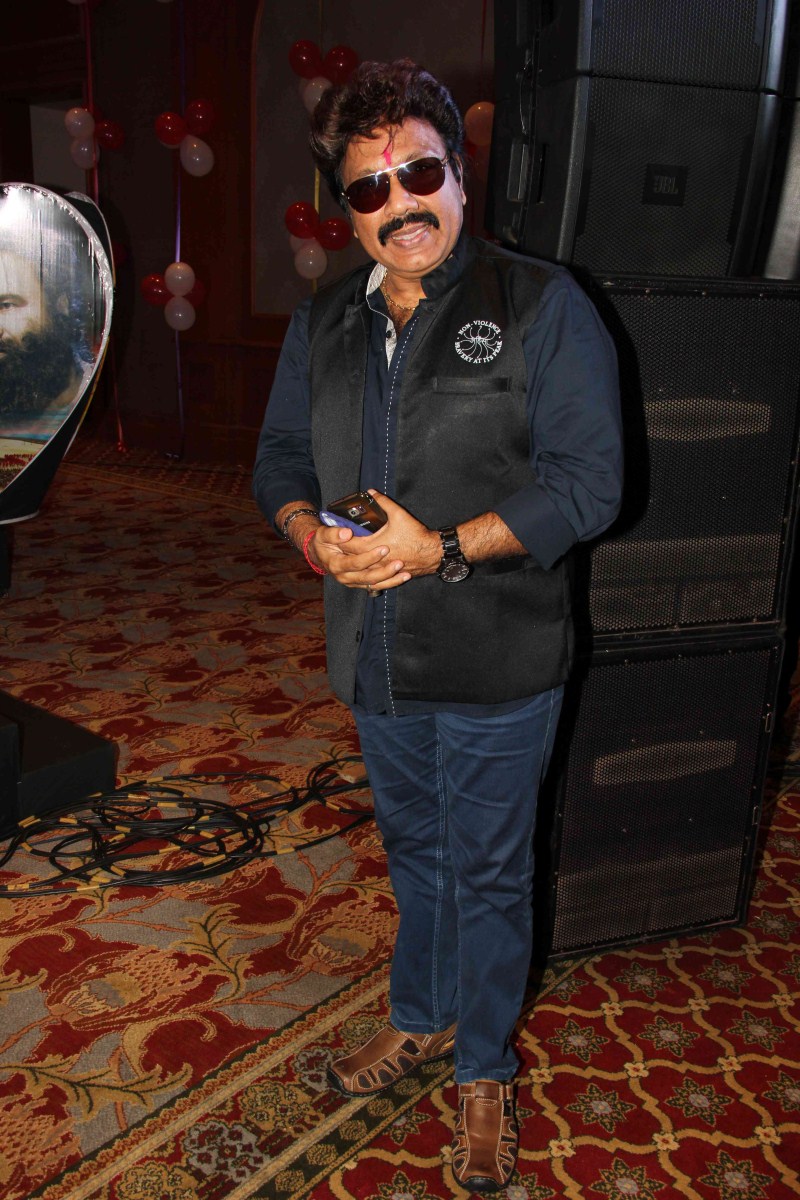 Gurmeet Ram Rahim Singh's MSG 2 The Messenger Success Party held at JW Marriott, Mumbai. Bollywood Actress Rakhi Sawant, comedian Sunil Pal, comedian Rajiv Thakur, Music composer Shravan, former Big Boss winner Ijaz Khan others attends the event. MSG 2 The Messenger Success Party,Rakhi Sawant,Gurmeet Ram Rahim Singh,MSG 2,MSG 2 The Messenger,MSG 2 The Messenger Success Party pics,MSG 2 The Messenger Success Party images,MSG 2 The Messenger Success Party photos,MSG 2 The Messenger Success Party sti