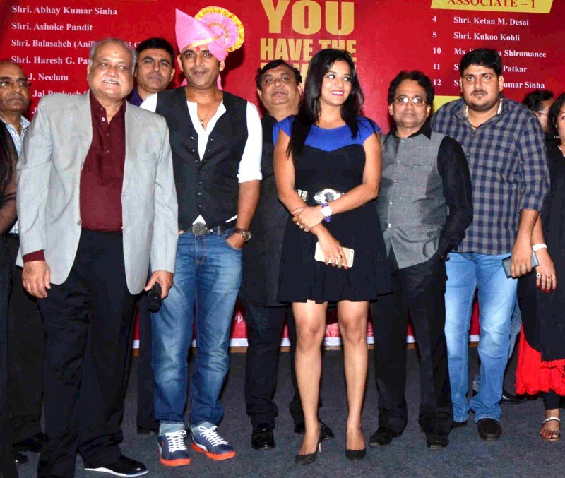 Producer TP Aggarwal and Abhay Sinha kept a meet and greet for IMPPA members and actors at The Club, Andheri. Ashok Pandit, Jiten Purohit, Jay Prakash, Nitin Mavani, Raju Mavani, Ravi Kishan, Sunil Pal, Vijay Bansal, Durga Prasad, Sushma Shiromani, Neelam Singh, Monalisa and many more from Hindi and Bhojpuri industry came to support the team. TP Aggarwal,Abhay Sinha,IMPPA election at Andheri,IMPPA election,Jiten Purohit,Jay Prakash,Nitin Mavani,Raju Mavani,Ravi Kishan,Sunil Pal,Vijay Bansal,Durga Prasad,Sushma Shiromani,Neelam Singh,Monalisa
