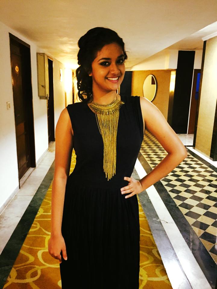South Indian actress Keerthy Suresh attended the recently concluded Vijay Television Awards 2015. Keerthy Suresh,Keerthy Suresh latest,Vijay television awards,vijay television awards 2015,celebs at Vijay Television Awards,Keerthy suresh at Vijay Television Awards