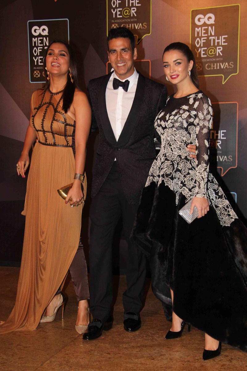 Cricket player Rohit Sharma, Bollywood actor Akshay Kumar, Shahid Kapoor, actress Deepika Padukone and others attend GQ Men of the Year Awards 2015. GQ Men of the Year Awards,GQ Men of the Year Awards 2015,Rohit Sharma,Akshay Kumar,Deepika Padukone,Shahid Kapoor