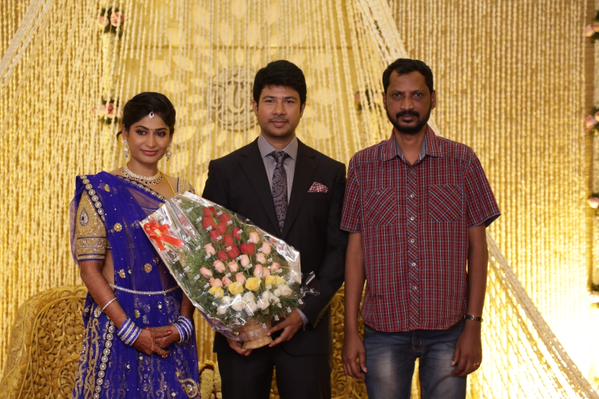 South Indian Actress Vijayalakshmi and Feroz Mohammed Wedding Reception held at Chennai. Vijayalakshmi Wedding Reception,Vijayalakshmi and Feroz Mohammed Wedding Reception,Feroz Mohammed Wedding Reception,Vijayalakshmi and Feroz Mohammed marriage Reception,Vijayalakshmi marriage Reception,Feroz Mohammed marriage Reception
