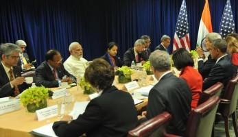 PM Modi,PM Modi meets US President Barack Obama at UN,Modi meets Barack Obama,Barack Obama,Obama,US President Barack Obama