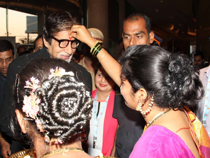 Amitabh Bachchan lends support at Press event earlier today at a city hotel where he lent support to promote Maharashtra tourism. Amitabh Bachchan,actor Amitabh Bachchan,Maharashtra tourism,Amitabh Bachchan lends support to Maharashtra tourism,Amitabh Bachchan support to Maharashtra tourism