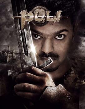 Puli is an upcoming Indian Tamil fantasy-adventure film written and directed by Chimbu Deven. The film features Vijay in a dual role alongside an ensemble cast including Sudeep, Sridevi, Shruti Haasan, Hansika Motwani, Prabhu and Nandita Swetha in the lead role.