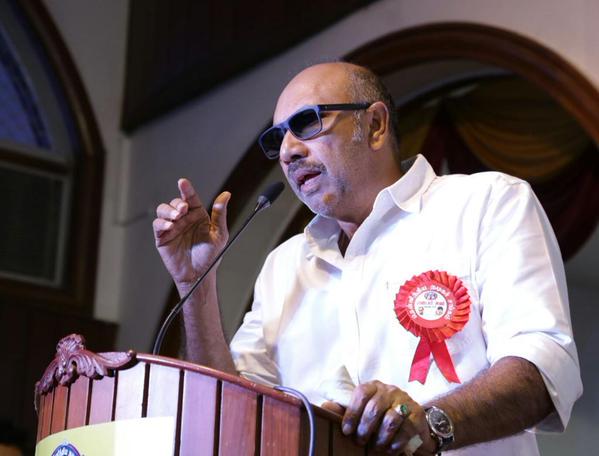 South indian actor Vishal, Sathyaraj, Vadivelu, Santhanam and others attend Pandavar Ani press meet. Nadigar Sangam Election,Pandavar Ani press meet,Vishal,Sathyaraj,Vadivelu,Santhanam,Pandavar Ani,Vaibhav,Siddharth,vishnu,Rajesh,Vadivukarasi,Nivetha Thomas