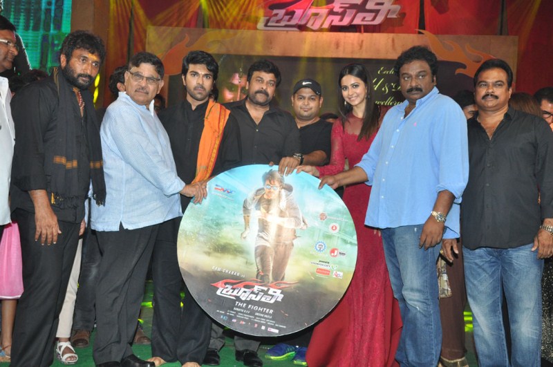Telugu movie Bruce Lee - The Fighter starring grand audio launch function held at Hitex hall in Hyderabad on 2 October. Actor Ram Charan, Mega Star Chiranjeevi and Rakul Preet Singh graced the event. Ram Charan,Ram Charan Teja,Bruce Lee audio launch,Bruce Lee,Bruce Lee The Fighter audio launch,Bruce Lee The Fighter,Mega Star Chiranjeevi,Chiranjeevi,Rakul Preet Singh,pawan kalayan,Bruce Lee audio launch pics,Bruce Lee audio launch images,Bruce Lee audi