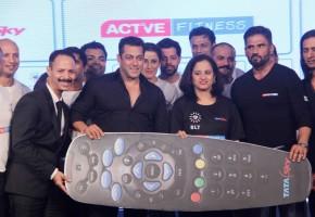 Salman Khan,Suniel Shetty,Tata Sky's Health and Fitness launch,Tata Sky's Health and Fitness,Salman Khan and Suniel Shetty