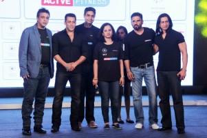 Salman Khan,Suniel Shetty,Tata Sky's Health and Fitness launch,Tata Sky's Health and Fitness,Salman Khan and Suniel Shetty