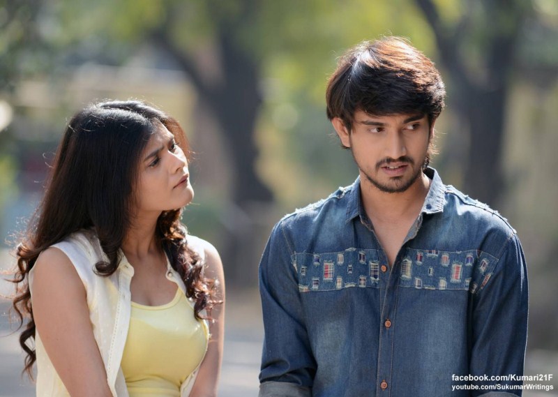 Kumari 21F is an upcoming Telugu film directed by Palnati Surya Pratap and produced by director Sukumar who also penned its story and screenplay. Raj Tarun and Hebah Patel in the lead role. Raj Tarun,Hebah Patel,Kumari 21F movie stills,Kumari 21F,Kumari 21 F,telugu movie Kumari 21F,Kumari 21F movie pics,Kumari 21F movie images,Kumari 21F movie photos,Kumari 21F movie pictures