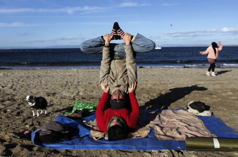 From museums to Times Square - yoga being practiced in unusual places. Yoga,Yoga in unexpected places,Yoga practices,different type of yoga,Performing yoga at unexpected places