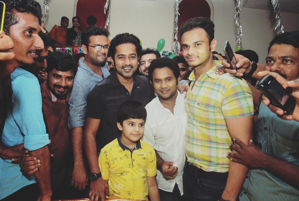 The cast and crew of 'Kohinoor' recently had a success party at Sreevishak theatre, Thiruvananthapuram Kohinoor,kohinoor success party,kohinoor crew theatre visit,asif ali,aju varghese