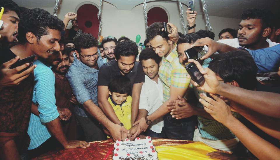 The cast and crew of 'Kohinoor' recently had a success party at Sreevishak theatre, Thiruvananthapuram Kohinoor,kohinoor success party,kohinoor crew theatre visit,asif ali,aju varghese