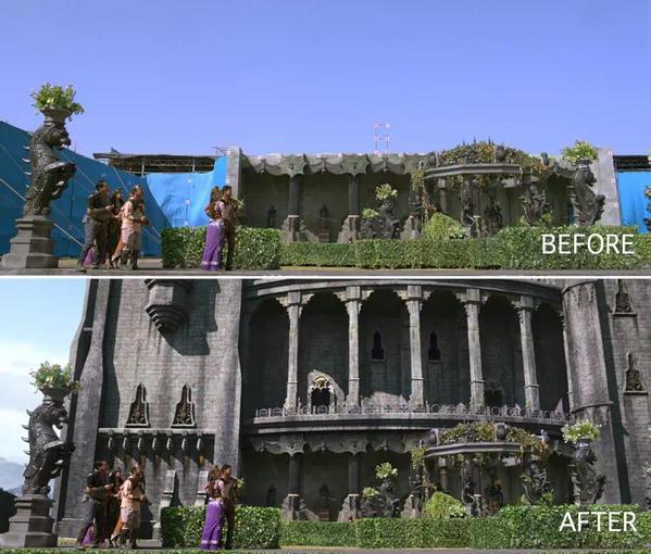 We bring you some exlcusive photos of Ilayathalapathy Vijay's Puli, which give a sneak peak into the some scene before and after VFX Shots. Vijay,Ilayathalapathy Vijay,Puli Before and After VFX Shots,Puli,Before and After VFX Shots,VFX Shots,actor vijay,VFX Shots in puli
