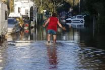 Flash floods on the French Riviera killed 16 people and five others were reported missing on Sunday, prompting the government to declare a natural disaster in the southeastern tourist region.